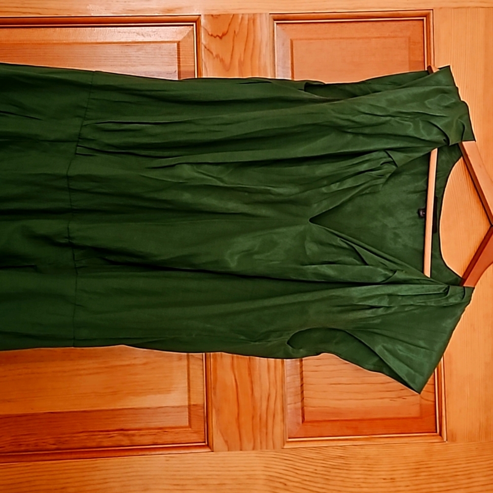 Silk blend drop waist Limited dress